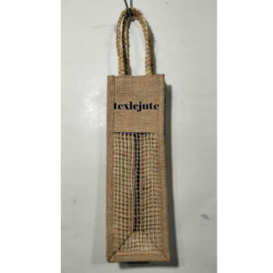 Jute Wine Bag