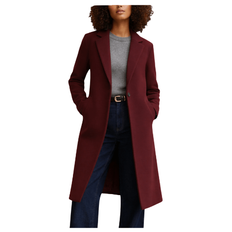 Woman’s Long Overcoat